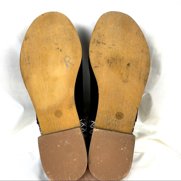 Aztec Western Print Suede Ankle Booties size 10 - Picture 5 of 6